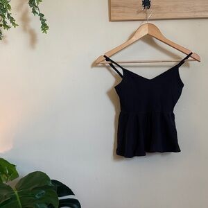 SHEIN Black Kids Tank Top